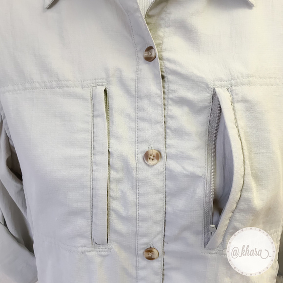 Alpine Design Khaki Outdoor Performance Shirt - Picture 3 of 8